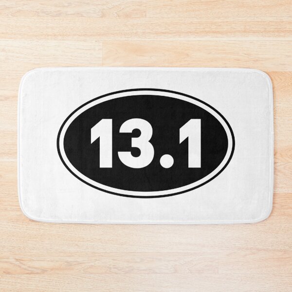 Item preview, 13.1 Half Marathon Running Bumper designed and sold by PixVib.