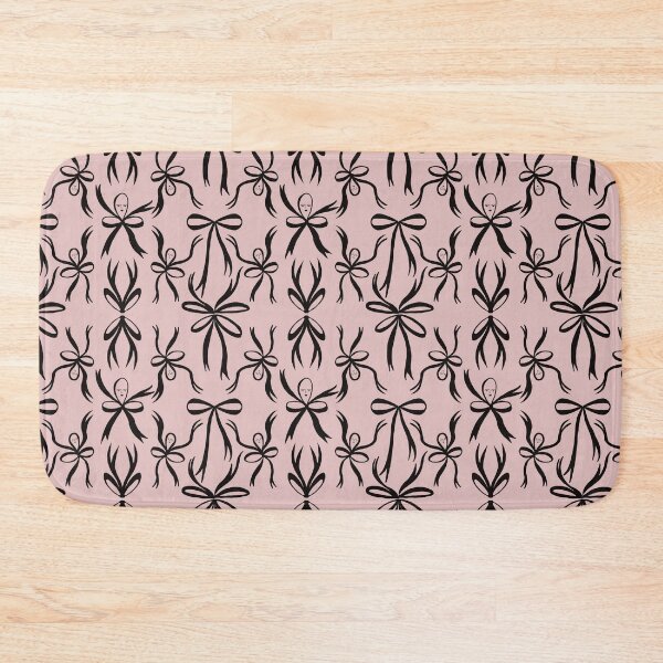 Item preview, Pink and black Coquette Ethereal Ribbon Dancers Surreal Abstract Pattern Illustration Jemma Jamie Skidmore  designed and sold by Jemma Jamie Skidmore.