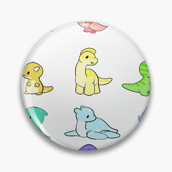 Item preview, Itty Bitty Rainbow of Dinosaurs  designed and sold by Sarah Reed.