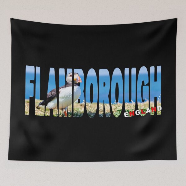 Item preview, FLAMBOROUGH England - Cliffs Puffins Headlands Nature Reserve designed and sold by Adam Gormley.