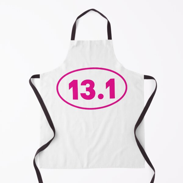 Item preview, Pink 13.1 Half Marathon Running - Runner Oval Bumper designed and sold by PixVib.