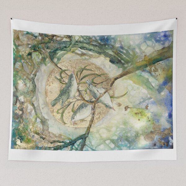 Item preview, Endangered Kaua’i Honeycreeper – Tribute to Hawaii’s Natural Heritage designed and sold by AJJARTSLLC.