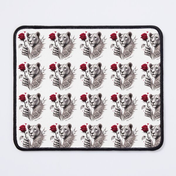 Item preview, Celebrate Valentine's Day with Mom - Show Her Some Love!" My Mom, the Tigress" designed and sold by PARNAZ2021.