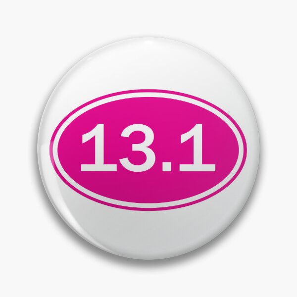 Item preview, Pink 13.1 Half Marathon Running - Runner Bumper designed and sold by PixVib.
