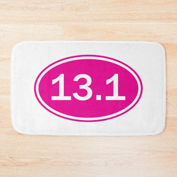 Item preview, Pink 13.1 Half Marathon Running - Runner Bumper designed and sold by PixVib.