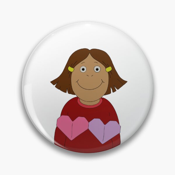 Item preview, Arthur - Francine Valentine's Day Sticker designed and sold by cml-stickers.