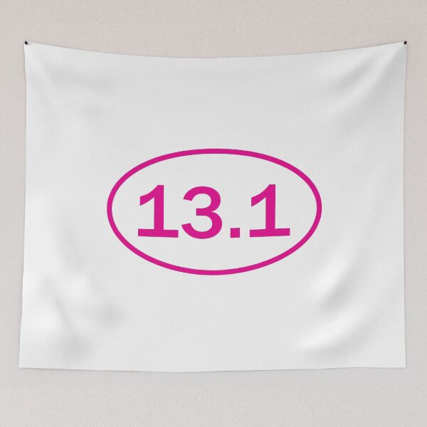 Item preview, Pink 13.1 Half Marathon Running designed and sold by PixVib.