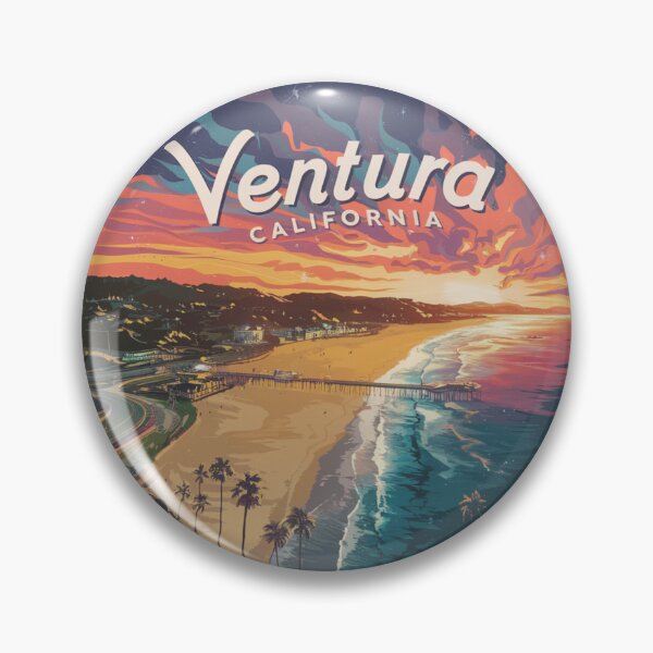 Item preview, Ventura, California - Pier Sunset Serenity designed and sold by CircinusStore.