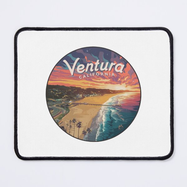 Item preview, Ventura, California - Pier Sunset Serenity designed and sold by CircinusStore.