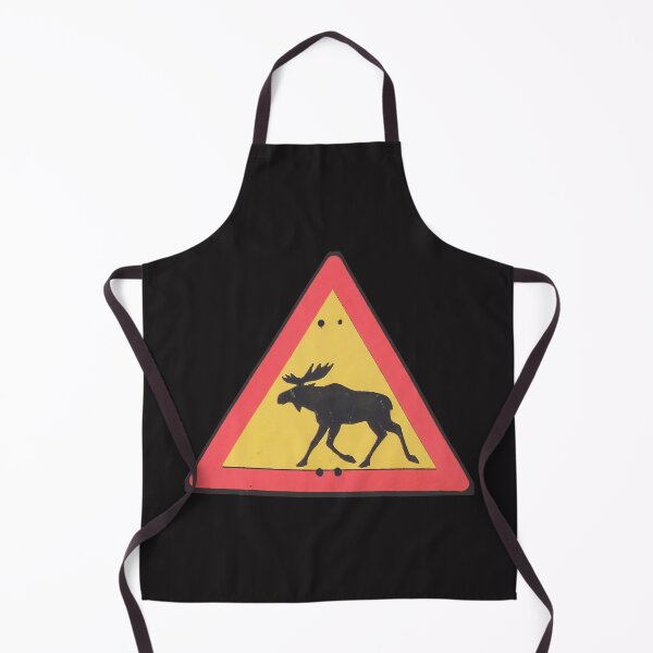 Item preview, Moose / Elk Warning Road Sign designed and sold by NatBonney.