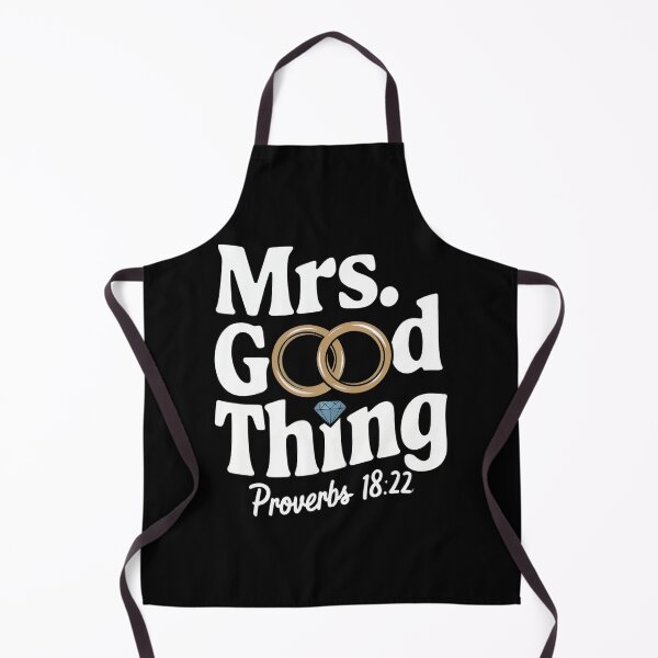 Item preview, Mrs Good Thing Proverbs 18:22 Christian Faith designed and sold by InklingIris.