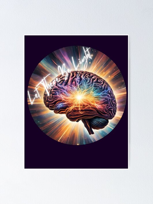 Thumbnail 1 of 3, Poster, Consciousness designed and sold by OnceUponAGift.