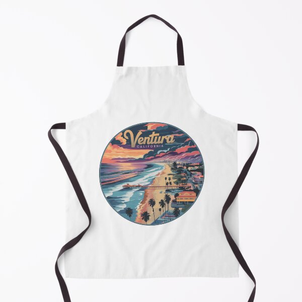 Item preview, Ventura, California - Sunset Pier and Palm Trees designed and sold by CircinusStore.