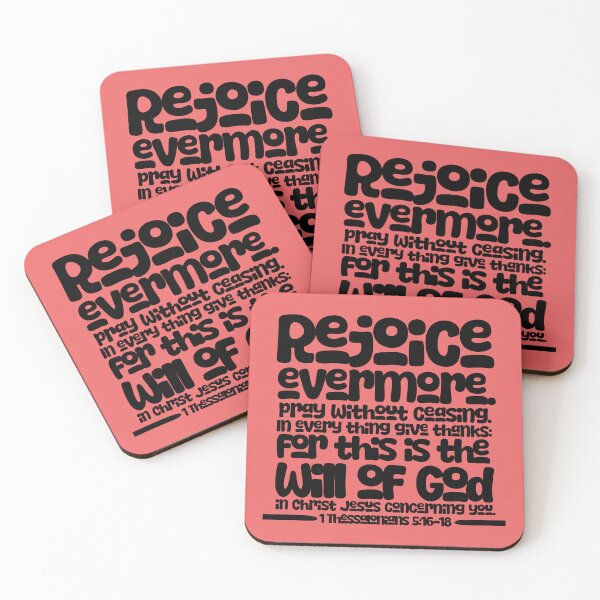 Item preview, 1 Thessalonians 5:16-18 designed and sold by alegnacreates.