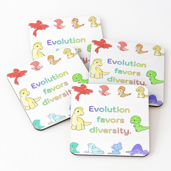 Item preview, Evolution Favors Diversity  designed and sold by Sarah Reed.