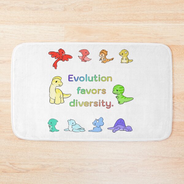 Item preview, Evolution Favors Diversity  designed and sold by Sarah Reed.