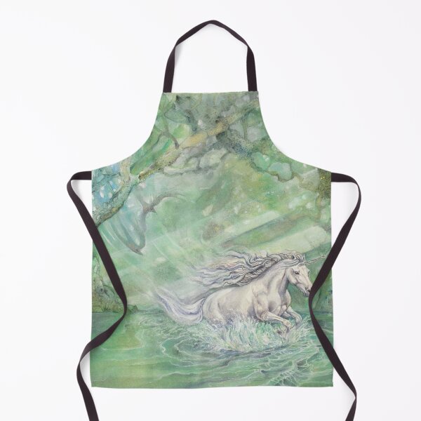 Item preview, Whispers of Renewal – Mystical Unicorn in a Forest Scene designed and sold by AJJARTSLLC.