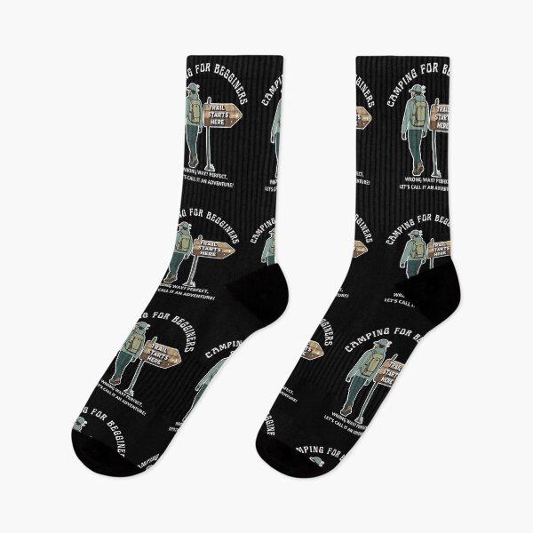 Item preview, Camping for Beginners - Wrong way? Let's call it an adventure! designed and sold by Designs-Labs.