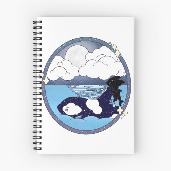 Item preview, Dandelion Daemon - Mirror - Sea, Moon, Sky designed and sold by Sarah Reed.