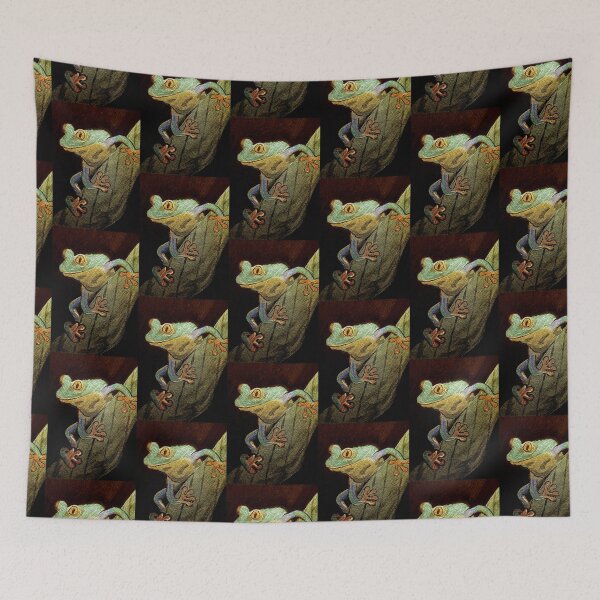Item preview, Rainforest Frog Gonna Jump designed and sold by WayJoArt.