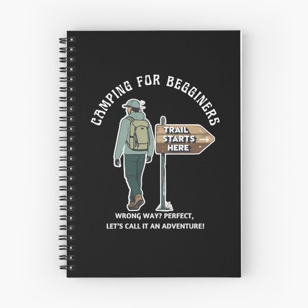 Item preview, Camping for Beginners - Wrong way? Let's call it an adventure! designed and sold by Designs-Labs.