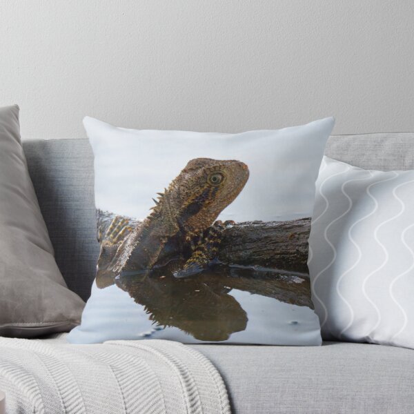 Item preview, Australian Water Dragon in a pond designed and sold by BirdsAlive.