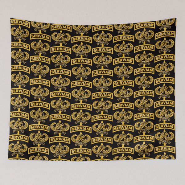 Item preview, Serviam (design not suitable for white backgrounds) designed and sold by Loreto Studio.