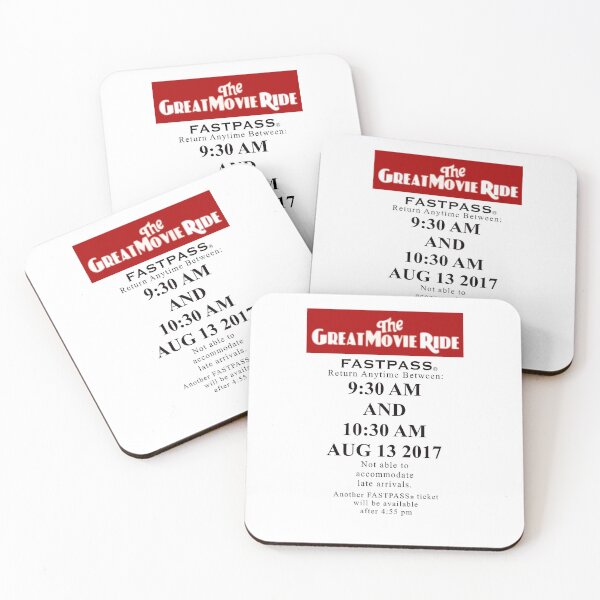 Item preview, A Cinematic Journey Through Time I The Great Movie Ride FastPass designed and sold by PedroStyle.
