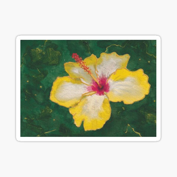 Hibiscus Sticker