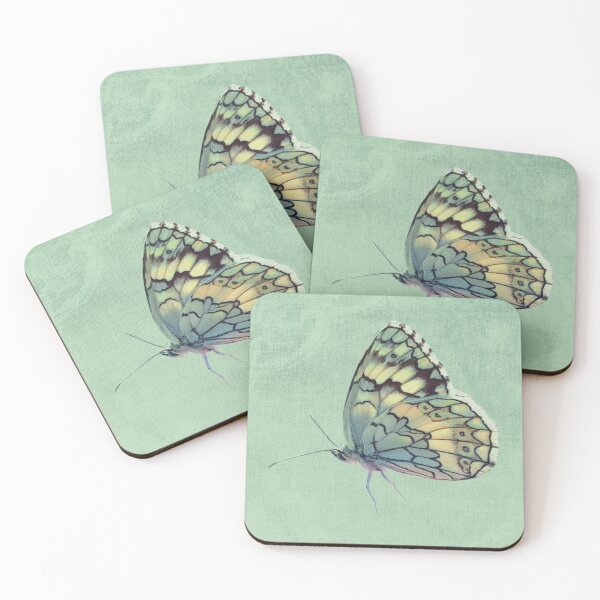Item preview, Fantastic Butterfly Pastel Mint designed and sold by RoseGenuine.