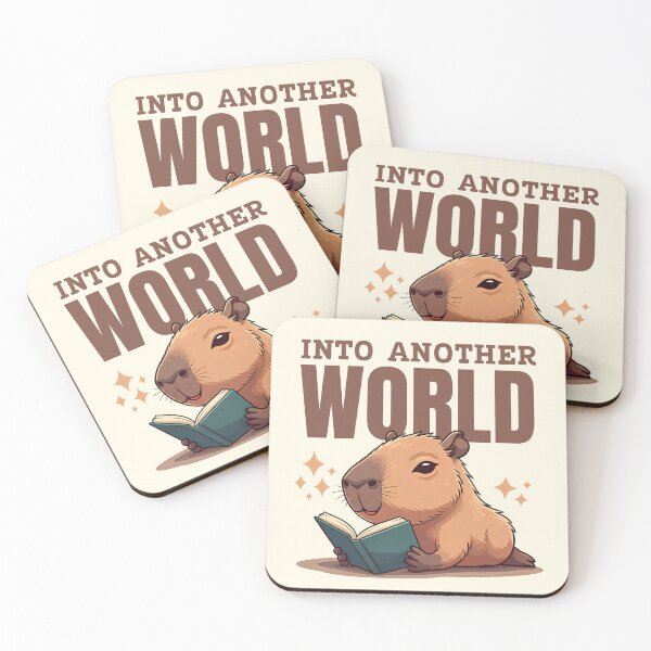 Item preview, Capyreader - Into Another World designed and sold by The magic  Yellow bus.
