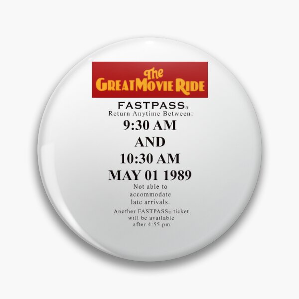 Item preview, Reels Of Hollywood Magic I The Great Movie Ride FastPass designed and sold by PedroStyle.