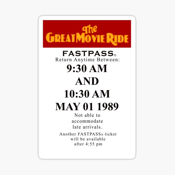 Vista previa del artículo con la obra «Reels Of Hollywood Magic I El Gran Paseo Cinematográfico FastPass», diseñado y vendido por PedroStyle.