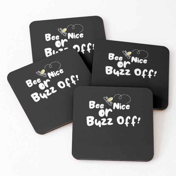 Item preview, Bee nice or Buzz-off! designed and sold by Designs-Labs.