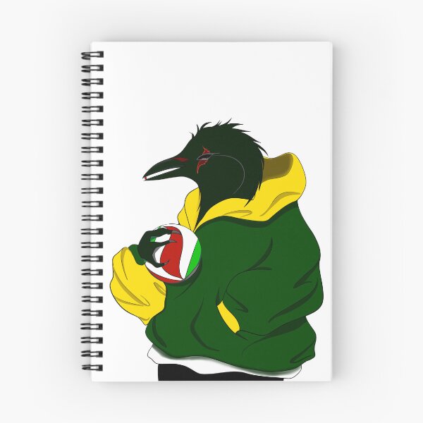 Item preview, Haikyu fan Crow with hoodie designed and sold by Bella-Illust.
