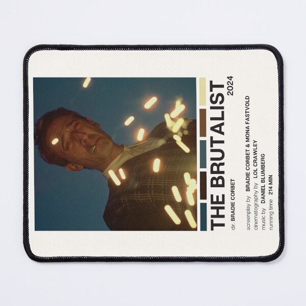 Item preview, The Brutalist (2024) Movie Poster designed and sold by YellowishCat15.