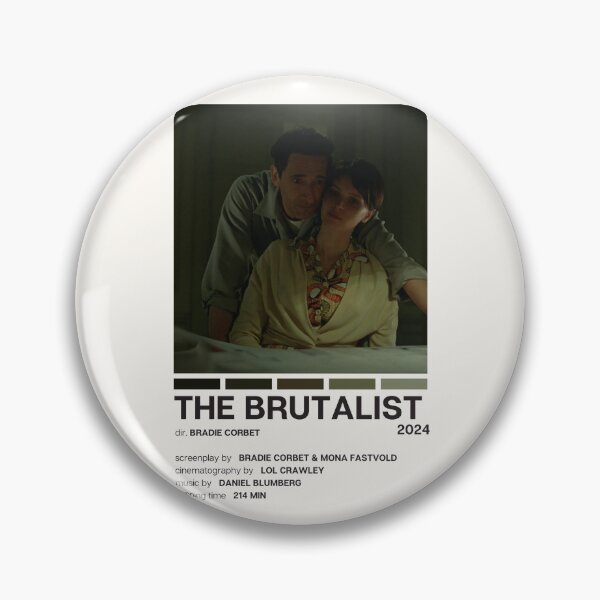 Item preview, The Brutalist (2024) Movie Poster designed and sold by YellowishCat15.
