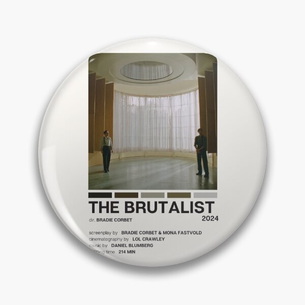 Item preview, The Brutalist (2024) Movie Poster designed and sold by YellowishCat15.