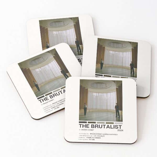 Item preview, The Brutalist (2024) Movie Poster designed and sold by YellowishCat15.