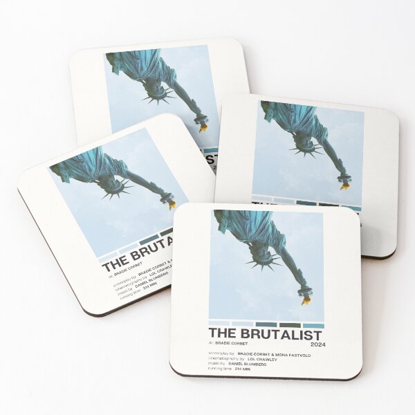 Item preview, The Brutalist (2024) Movie Poster designed and sold by YellowishCat15.