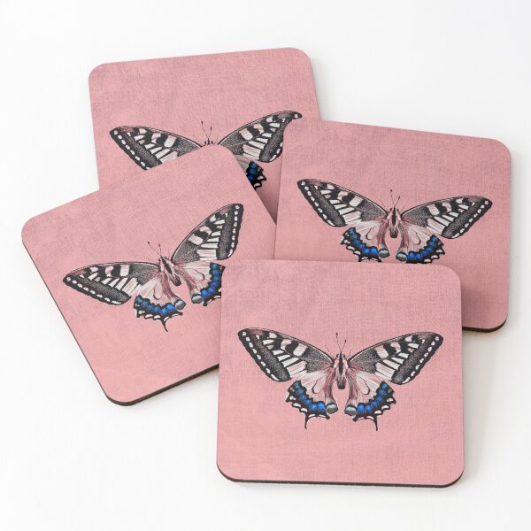 Item preview, Fantastic Butterfly Pastel Red designed and sold by RoseGenuine.