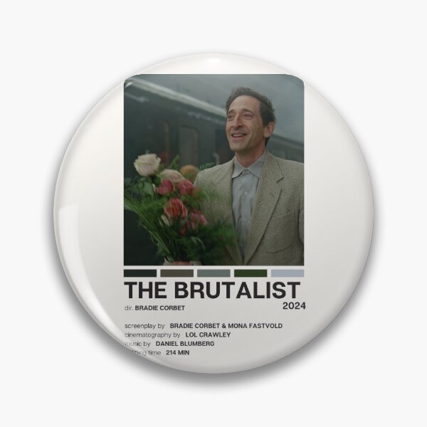Item preview, The Brutalist (2024) Movie Poster designed and sold by YellowishCat15.