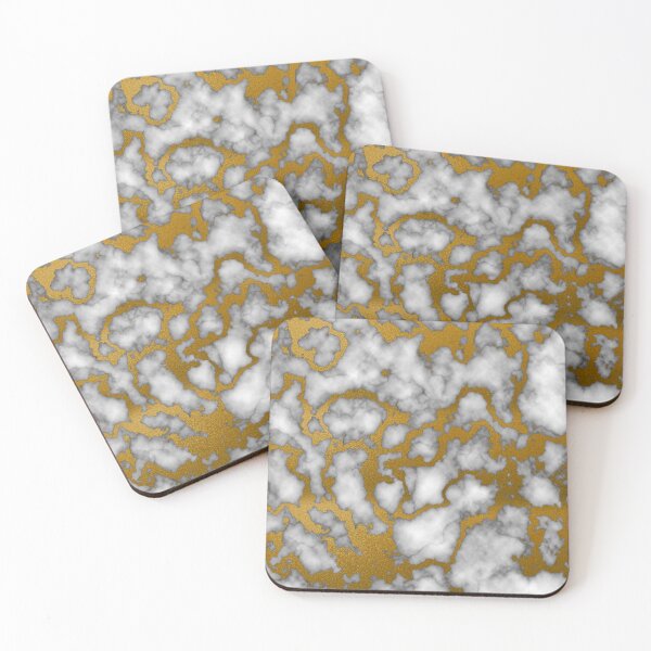 Item preview, Classy White and Gold Marble Texture Design designed and sold by amgraphics.