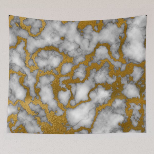 Item preview, Classy White and Gold Marble Texture Design designed and sold by amgraphics.