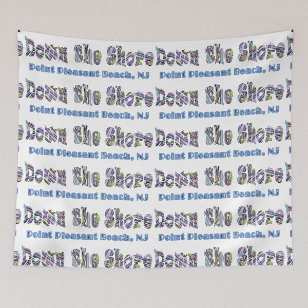 Item preview, Down the Shore Point Pleasant Beach, NJ broadway blue designed and sold by dreamweavergt.