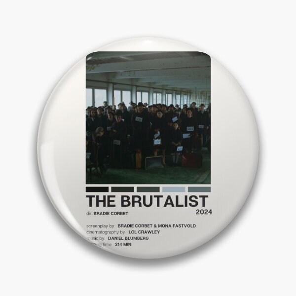 Item preview, The Brutalist (2024) Movie Poster designed and sold by YellowishCat15.