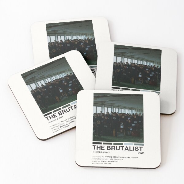 Item preview, The Brutalist (2024) Movie Poster designed and sold by YellowishCat15.