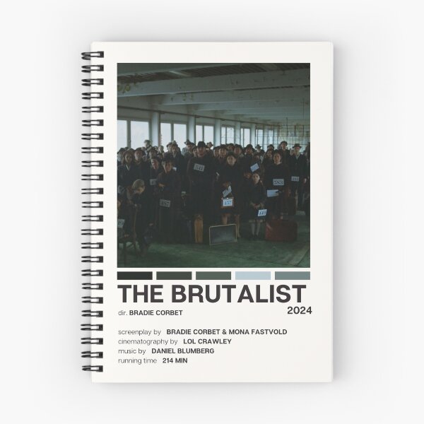 Item preview, The Brutalist (2024) Movie Poster designed and sold by YellowishCat15.