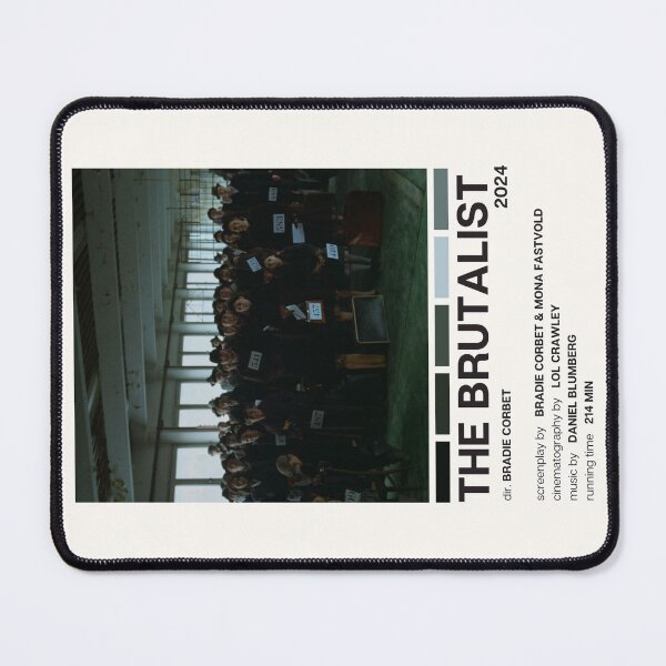 Item preview, The Brutalist (2024) Movie Poster designed and sold by YellowishCat15.