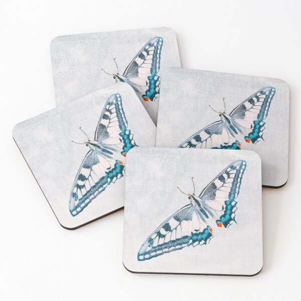 Item preview, Fantastic Butterfly Pastel White designed and sold by RoseGenuine.